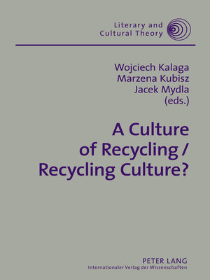 cover image of A Culture of Recycling / Recycling Culture?